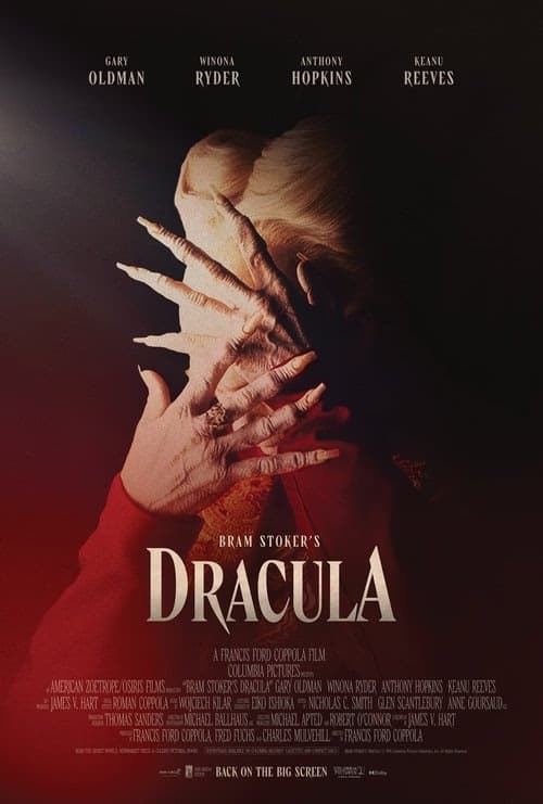 Filmaffisch for Bram Stoker's Dracula
