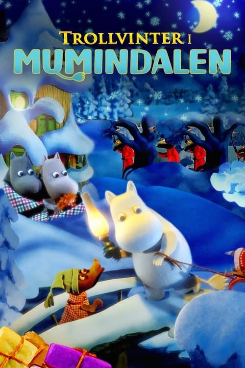 Movie poster for Moomins and the Winter Wonderland