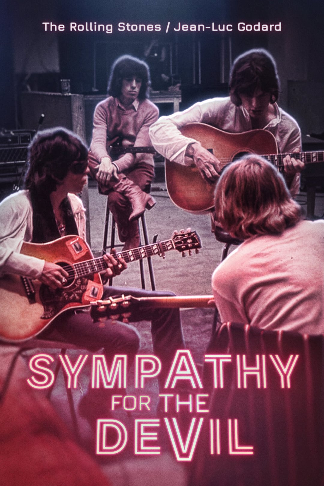Filmaffisch for The Rolling Stones - Sympathy for the Devil